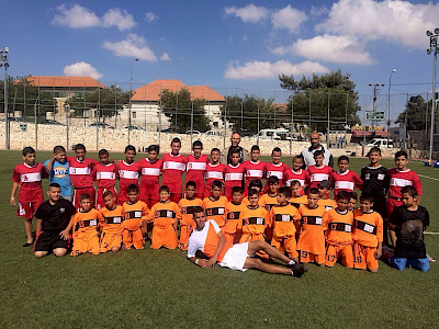 Israel, Jerusalem at Abn Al Quds - Football team boys